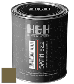 Шелковисто-глянцевая H&H Satin SG цвет RAL 7008 