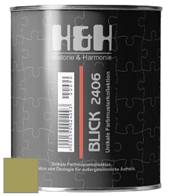 Глубокоматовая краска H&H Blick цвет NCS S 3040-G60Y 