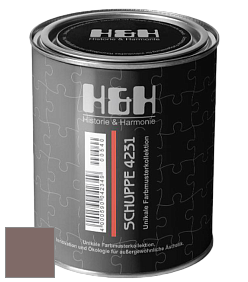 Глубокоматовая краска H&H SCHUPPE цвет NCS S 6010-Y90R 