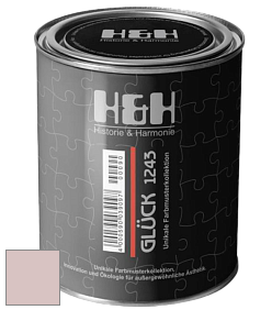 Матовая краска H&H Gluck цвет NCS S 1510-R 