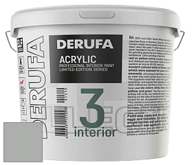 Матовая краска Derufa Интерьер-3 (ТМ) цвет DRF 9023 
