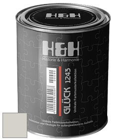 Матовая краска H&H Gluck цвет NCS S 1502-Y 