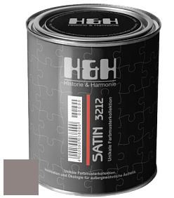 Шелковисто-глянцевая H&H Satin SG цвет NCS S 5005-Y80R 