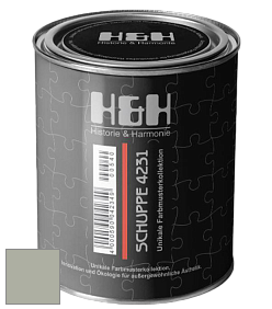 Глубокоматовая краска H&H SCHUPPE цвет NCS S 3005-G50Y 