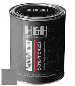 Глубокоматовая краска H&H SCHUPPE цвет DRF 8016 