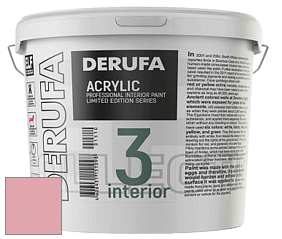 Матовая краска Derufa Интерьер-3 (ТМ) цвет RAL 3015 