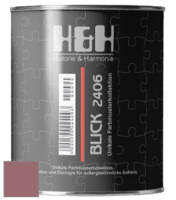 Глубокоматовая краска H&H Blick цвет NCS S 4030-R10B 