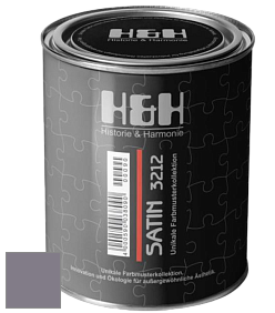 Шелковисто-матовая H&H Satin SM цвет NCS S 5010-R50B 
