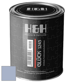 Матовая краска H&H Gluck цвет NCS S 2020-R70B 