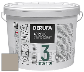 Матовая краска Derufa Интерьер-3 (ТМ) цвет DRF 9038 