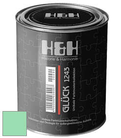 Матовая краска H&H Gluck цвет NCS S 0540-G 