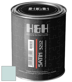 Шелковисто-матовая H&H Satin SM цвет NCS S 1010-B50G 