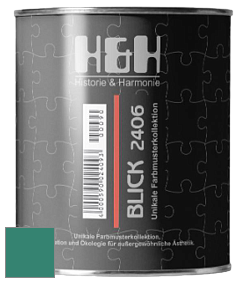 Глубокоматовая краска H&H Blick цвет NCS S 4040-B80G 