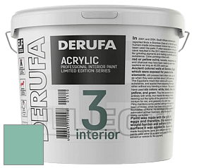 Матовая краска Derufa Интерьер-3 (ТМ) цвет DRF 1718 