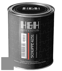 Глубокоматовая краска H&H SCHUPPE цвет DRF 8015 
