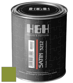 Шелковисто-глянцевая H&H Satin SG цвет DRF 1672 