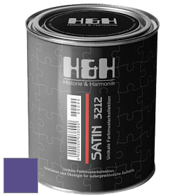 Шелковисто-матовая H&H Satin SM цвет NCS S 3555-R60B 