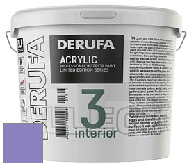 Матовая краска Derufa Интерьер-3 (ТМ) цвет NCS S 2050-R60B 