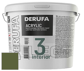 Матовая краска Derufa Интерьер-3 (ТМ) цвет NCS S 5540-G40Y 