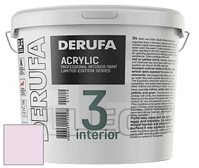 Матовая краска Derufa Интерьер-3 (ТМ) цвет DRF 1555 
