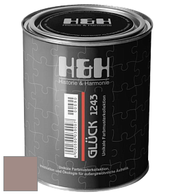 Матовая краска H&H Gluck цвет DRF 3069 