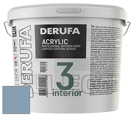 Матовая краска Derufa Интерьер-3 (ТМ) цвет NCS S 3020-R90B 