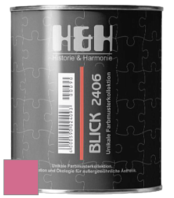 Глубокоматовая краска H&H Blick цвет NCS S 1060-R20B 