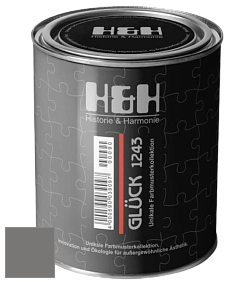 Матовая краска H&H Gluck цвет DRF 8018 