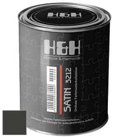 Шелковисто-матовая H&H Satin SM цвет RAL 6015 