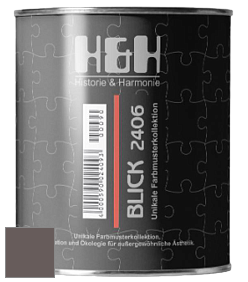 Глубокоматовая краска H&H Blick цвет NCS S 7005-R 