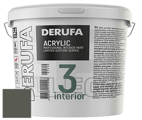 Матовая краска Derufa Интерьер-3 (ТМ) цвет DRF 9049 