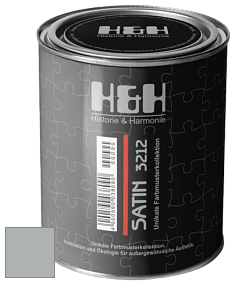 Шелковисто-глянцевая H&H Satin SG цвет DRF 9009 