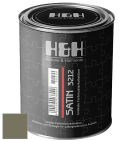 Шелковисто-матовая H&H Satin SM цвет DRF 1168 