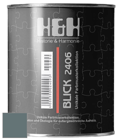Глубокоматовая краска H&H Blick цвет NCS S 6010-B30G 