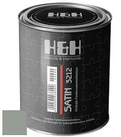 Шелковисто-глянцевая H&H Satin SG цвет NCS S 4005-G20Y 