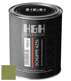 Глубокоматовая краска H&H SCHUPPE цвет DRF 1379 