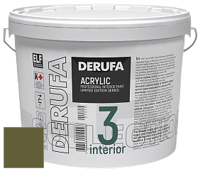 Матовая краска Derufa Интерьер-3 (ТМ) цвет NCS S 5540-G50Y 