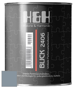 Глубокоматовая краска H&H Blick цвет NCS S 4010-R90B 