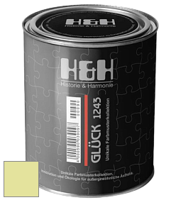 Матовая краска H&H Gluck цвет NCS S 0530-G60Y 