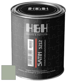Шелковисто-глянцевая H&H Satin SG цвет NCS S 3010-G30Y 