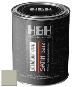 Шелковисто-глянцевая H&H Satin SG цвет RAL 7032 