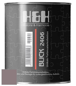 Глубокоматовая краска H&H Blick цвет NCS S 5010-R10B 