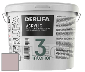 Матовая краска Derufa Интерьер-3 (ТМ) цвет DRF 3098 