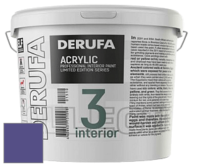 Матовая краска Derufa Интерьер-3 (ТМ) цвет NCS S 4050-R60B 