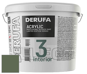 Матовая краска Derufa Интерьер-3 (ТМ) цвет NCS S 6020-G30Y 