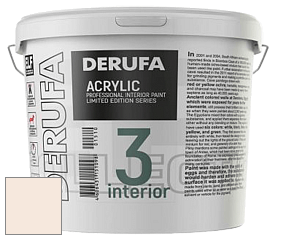 Матовая краска Derufa Интерьер-3 (ТМ) цвет NCS S 0505-Y60R 