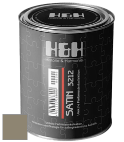 Шелковисто-глянцевая H&H Satin SG цвет NCS S 5010-G90Y 