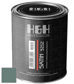 Шелковисто-глянцевая H&H Satin SG цвет DRF 1209 