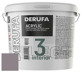 Матовая краска Derufa Интерьер-3 (ТМ) цвет DRF 9075 