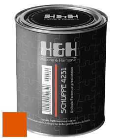 Глубокоматовая краска H&H SCHUPPE цвет RAL 2009 